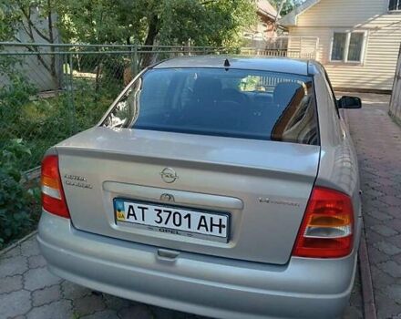 Серый Опель Астра, объемом двигателя 1.4 л и пробегом 189 тыс. км за 3900 $, фото 7 на Automoto.ua