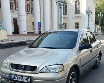 Серый Опель Астра, объемом двигателя 1.4 л и пробегом 260 тыс. км за 3590 $, фото 6 на Automoto.ua