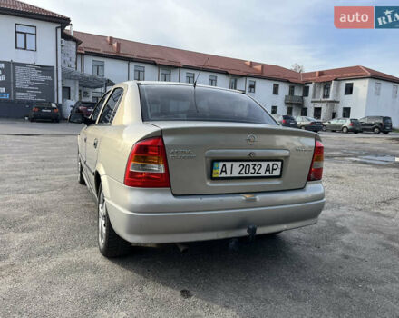 Серый Опель Астра, объемом двигателя 1.39 л и пробегом 230 тыс. км за 3700 $, фото 7 на Automoto.ua