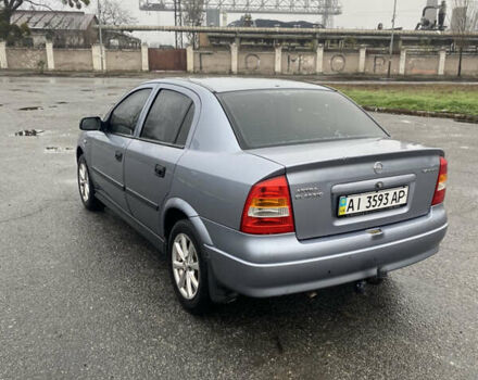 Серый Опель Астра, объемом двигателя 1.4 л и пробегом 283 тыс. км за 3200 $, фото 5 на Automoto.ua