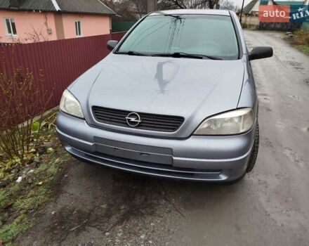 Серый Опель Астра, объемом двигателя 1.4 л и пробегом 197 тыс. км за 3350 $, фото 1 на Automoto.ua