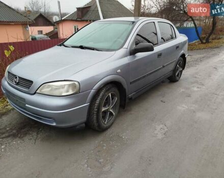 Серый Опель Астра, объемом двигателя 1.4 л и пробегом 197 тыс. км за 3350 $, фото 8 на Automoto.ua