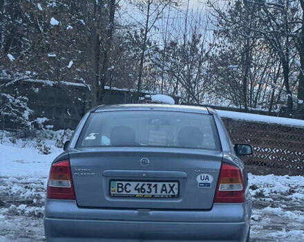 Серый Опель Астра, объемом двигателя 1.4 л и пробегом 351 тыс. км за 3600 $, фото 2 на Automoto.ua