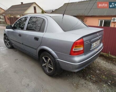 Серый Опель Астра, объемом двигателя 1.4 л и пробегом 197 тыс. км за 3350 $, фото 3 на Automoto.ua