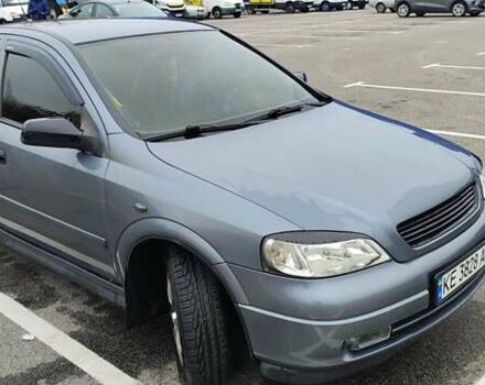 Серый Опель Астра, объемом двигателя 1.4 л и пробегом 156 тыс. км за 4500 $, фото 3 на Automoto.ua