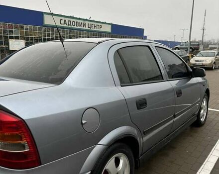 Серый Опель Астра, объемом двигателя 1.4 л и пробегом 185 тыс. км за 4500 $, фото 3 на Automoto.ua