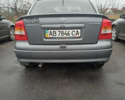 Серый Опель Астра, объемом двигателя 1.4 л и пробегом 201 тыс. км за 3100 $, фото 6 на Automoto.ua