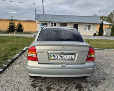 Серый Опель Астра, объемом двигателя 1.4 л и пробегом 361 тыс. км за 3800 $, фото 7 на Automoto.ua