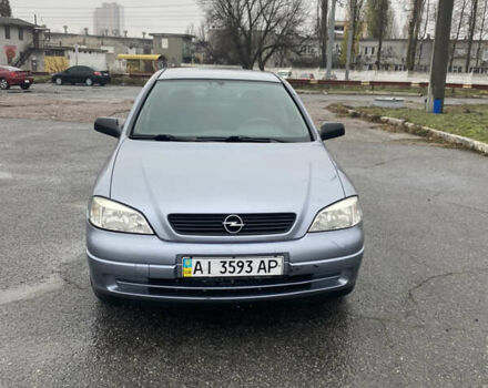 Серый Опель Астра, объемом двигателя 1.4 л и пробегом 283 тыс. км за 3200 $, фото 3 на Automoto.ua