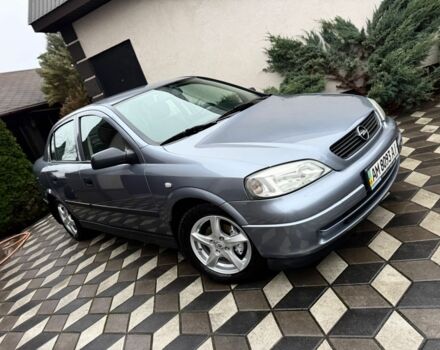 Сірий Опель Астра, об'ємом двигуна 1.6 л та пробігом 143 тис. км за 4900 $, фото 1 на Automoto.ua