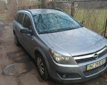 Серый Опель Астра, объемом двигателя 1.6 л и пробегом 220 тыс. км за 5000 $, фото 1 на Automoto.ua