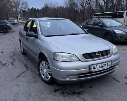 Серый Опель Астра, объемом двигателя 1.4 л и пробегом 140 тыс. км за 4500 $, фото 14 на Automoto.ua