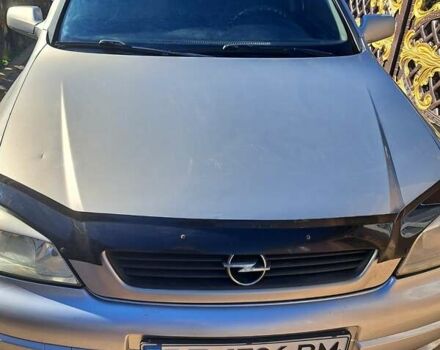 Серый Опель Астра, объемом двигателя 1.6 л и пробегом 300 тыс. км за 4600 $, фото 6 на Automoto.ua