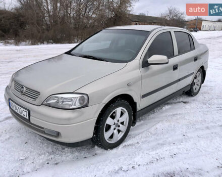Сірий Опель Астра, об'ємом двигуна 1.6 л та пробігом 176 тис. км за 3499 $, фото 14 на Automoto.ua