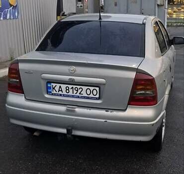 Серый Опель Астра, объемом двигателя 1.39 л и пробегом 202 тыс. км за 3000 $, фото 1 на Automoto.ua