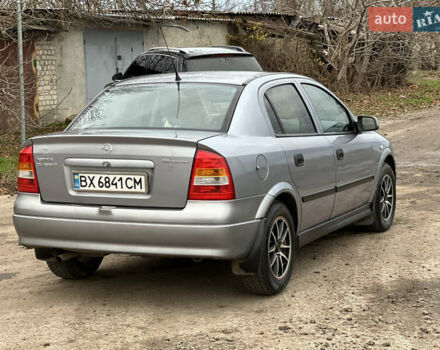 Серый Опель Астра, объемом двигателя 1.6 л и пробегом 153 тыс. км за 3800 $, фото 8 на Automoto.ua