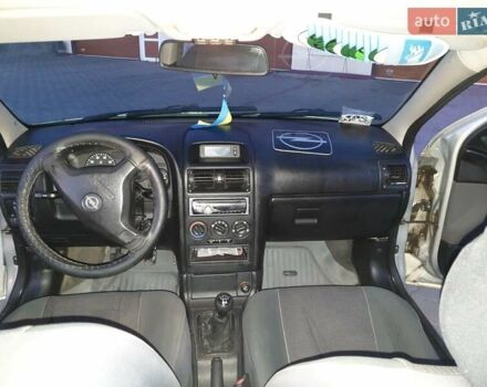 Серый Опель Астра, объемом двигателя 1.4 л и пробегом 240 тыс. км за 4200 $, фото 9 на Automoto.ua