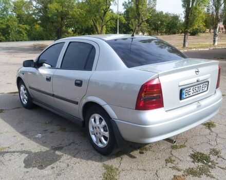 Серый Опель Астра, объемом двигателя 1.6 л и пробегом 145 тыс. км за 5000 $, фото 12 на Automoto.ua