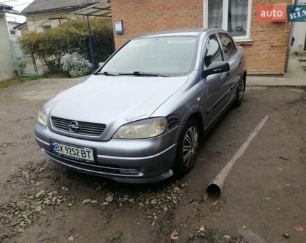 Серый Опель Астра, объемом двигателя 1.6 л и пробегом 202 тыс. км за 3300 $, фото 5 на Automoto.ua