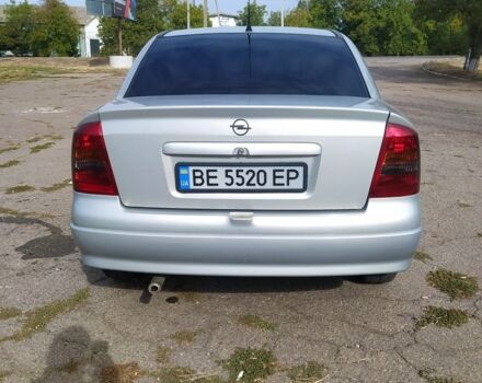 Серый Опель Астра, объемом двигателя 1.6 л и пробегом 145 тыс. км за 5000 $, фото 9 на Automoto.ua
