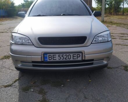 Серый Опель Астра, объемом двигателя 1.6 л и пробегом 145 тыс. км за 5000 $, фото 8 на Automoto.ua