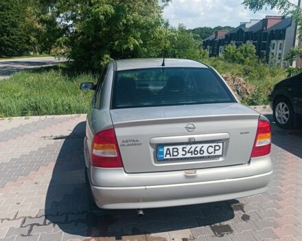 Сірий Опель Астра, об'ємом двигуна 1.6 л та пробігом 219 тис. км за 3200 $, фото 3 на Automoto.ua