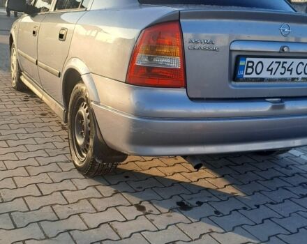 Серый Опель Астра, объемом двигателя 1.4 л и пробегом 173 тыс. км за 2900 $, фото 5 на Automoto.ua