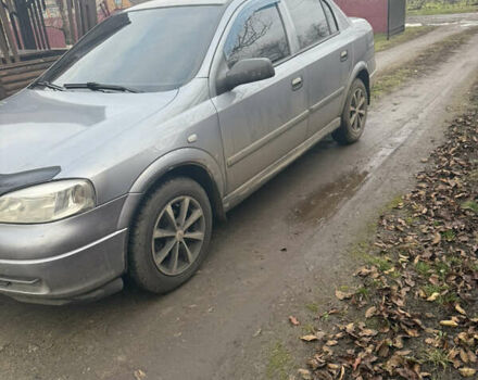 Серый Опель Астра, объемом двигателя 1.4 л и пробегом 279 тыс. км за 4300 $, фото 1 на Automoto.ua