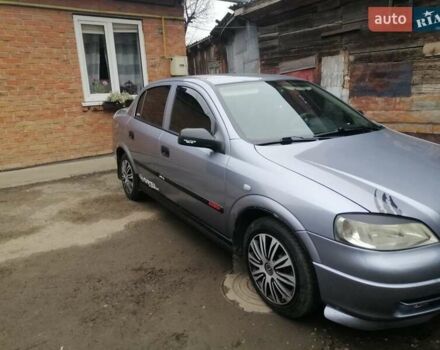 Серый Опель Астра, объемом двигателя 1.6 л и пробегом 202 тыс. км за 3300 $, фото 8 на Automoto.ua