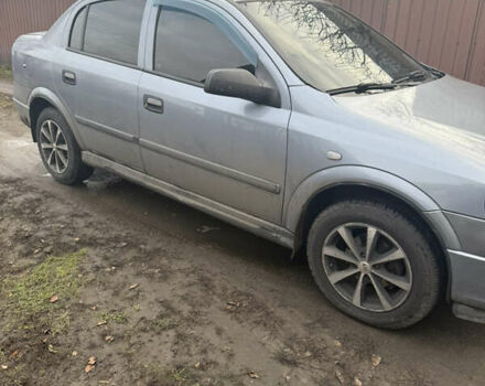 Серый Опель Астра, объемом двигателя 1.4 л и пробегом 279 тыс. км за 4300 $, фото 2 на Automoto.ua