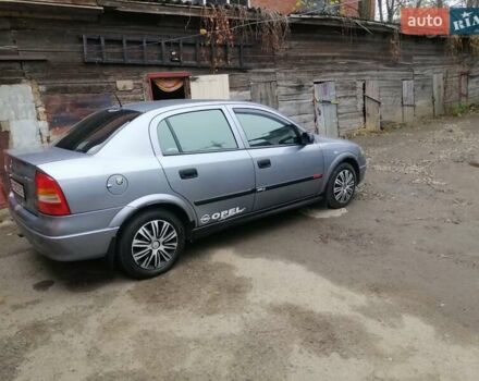 Серый Опель Астра, объемом двигателя 1.6 л и пробегом 202 тыс. км за 3300 $, фото 7 на Automoto.ua
