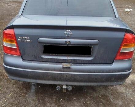 Серый Опель Астра, объемом двигателя 1.6 л и пробегом 180 тыс. км за 4200 $, фото 9 на Automoto.ua