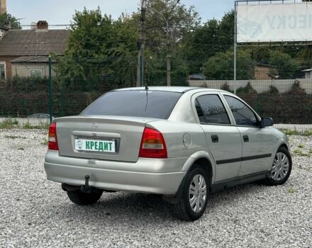 Серый Опель Астра, объемом двигателя 1.6 л и пробегом 283 тыс. км за 4000 $, фото 1 на Automoto.ua