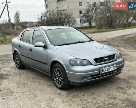 Серый Опель Астра, объемом двигателя 1.6 л и пробегом 153 тыс. км за 3800 $, фото 6 на Automoto.ua
