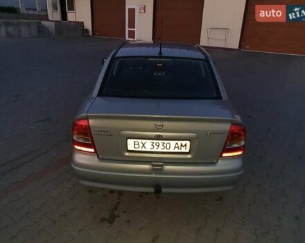 Серый Опель Астра, объемом двигателя 1.4 л и пробегом 240 тыс. км за 4200 $, фото 5 на Automoto.ua