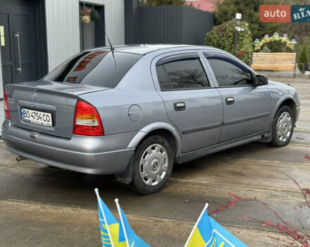 Серый Опель Астра, объемом двигателя 1.4 л и пробегом 188 тыс. км за 3800 $, фото 6 на Automoto.ua