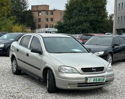 Серый Опель Астра, объемом двигателя 1.6 л и пробегом 283 тыс. км за 4000 $, фото 3 на Automoto.ua