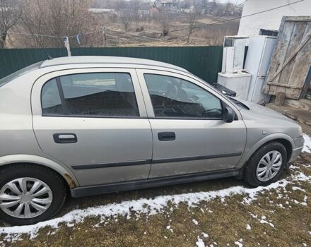 Серый Опель Астра, объемом двигателя 1.6 л и пробегом 60 тыс. км за 3300 $, фото 4 на Automoto.ua