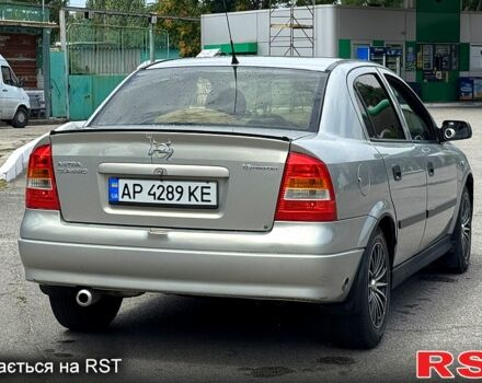 Серый Опель Астра, объемом двигателя 1.6 л и пробегом 194 тыс. км за 3250 $, фото 5 на Automoto.ua