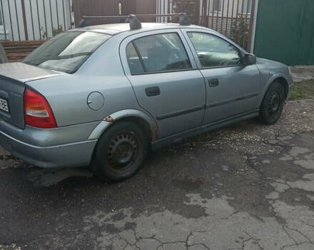 Серый Опель Астра, объемом двигателя 1.4 л и пробегом 290 тыс. км за 2600 $, фото 1 на Automoto.ua