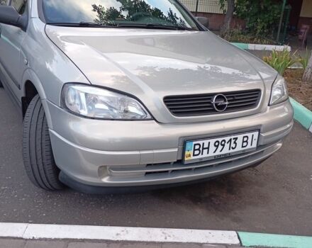 Серый Опель Астра, объемом двигателя 1.6 л и пробегом 183 тыс. км за 3600 $, фото 3 на Automoto.ua