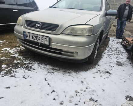 Серый Опель Астра, объемом двигателя 1.6 л и пробегом 60 тыс. км за 3300 $, фото 3 на Automoto.ua