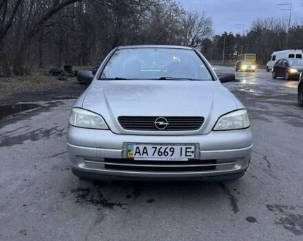 Серый Опель Астра, объемом двигателя 1.4 л и пробегом 140 тыс. км за 4500 $, фото 15 на Automoto.ua