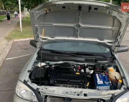 Серый Опель Астра, объемом двигателя 1.6 л и пробегом 59 тыс. км за 6999 $, фото 4 на Automoto.ua