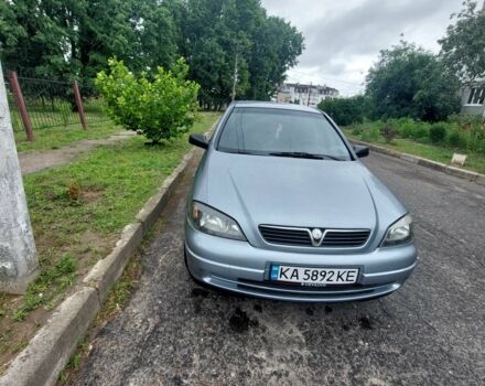 Серый Опель Астра, объемом двигателя 1.4 л и пробегом 150 тыс. км за 4200 $, фото 2 на Automoto.ua