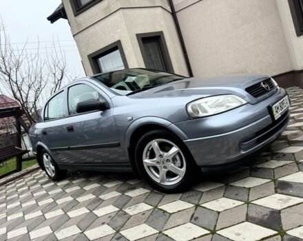 Сірий Опель Астра, об'ємом двигуна 1.6 л та пробігом 143 тис. км за 4900 $, фото 4 на Automoto.ua