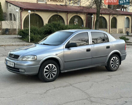 Сірий Опель Астра, об'ємом двигуна 1.6 л та пробігом 250 тис. км за 3600 $, фото 16 на Automoto.ua