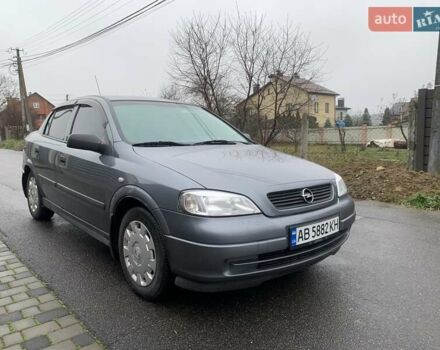 Сірий Опель Астра, об'ємом двигуна 1.6 л та пробігом 192 тис. км за 4500 $, фото 2 на Automoto.ua