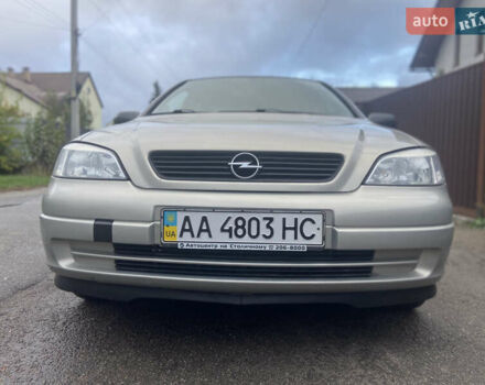 Серый Опель Астра, объемом двигателя 1.4 л и пробегом 104 тыс. км за 3900 $, фото 21 на Automoto.ua