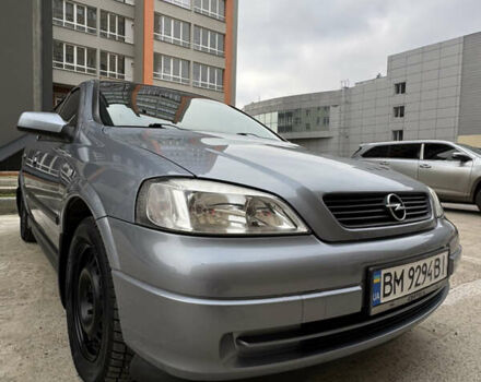 Серый Опель Астра, объемом двигателя 1.6 л и пробегом 113 тыс. км за 5500 $, фото 1 на Automoto.ua